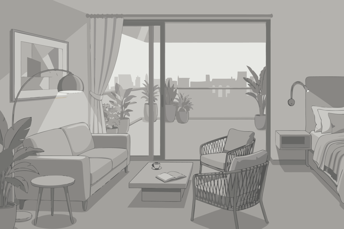 Chambre Double avec Balcon - Vue sur Mer - Annexe